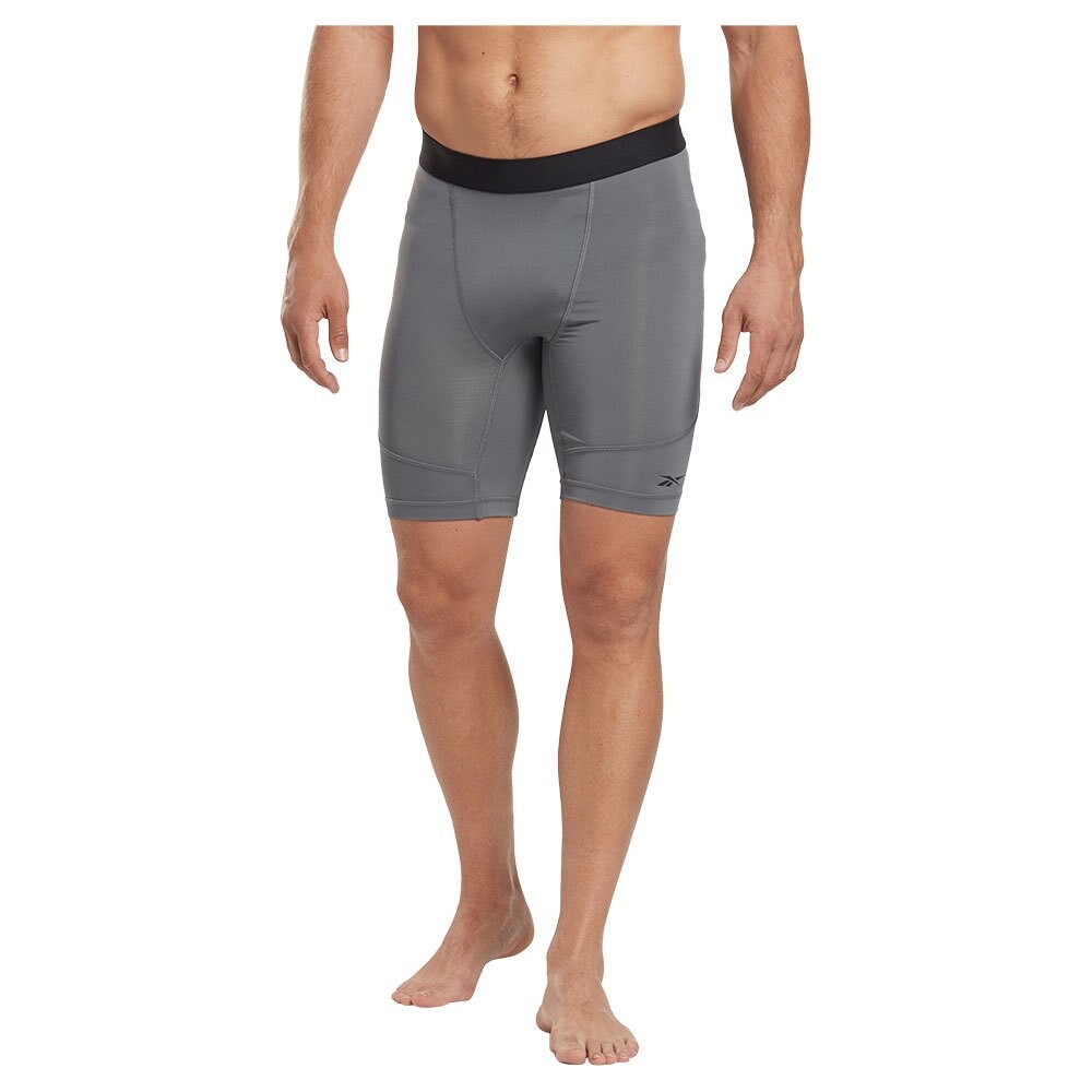 

Леггинсы Reebok Compression Briefs Short, серый
