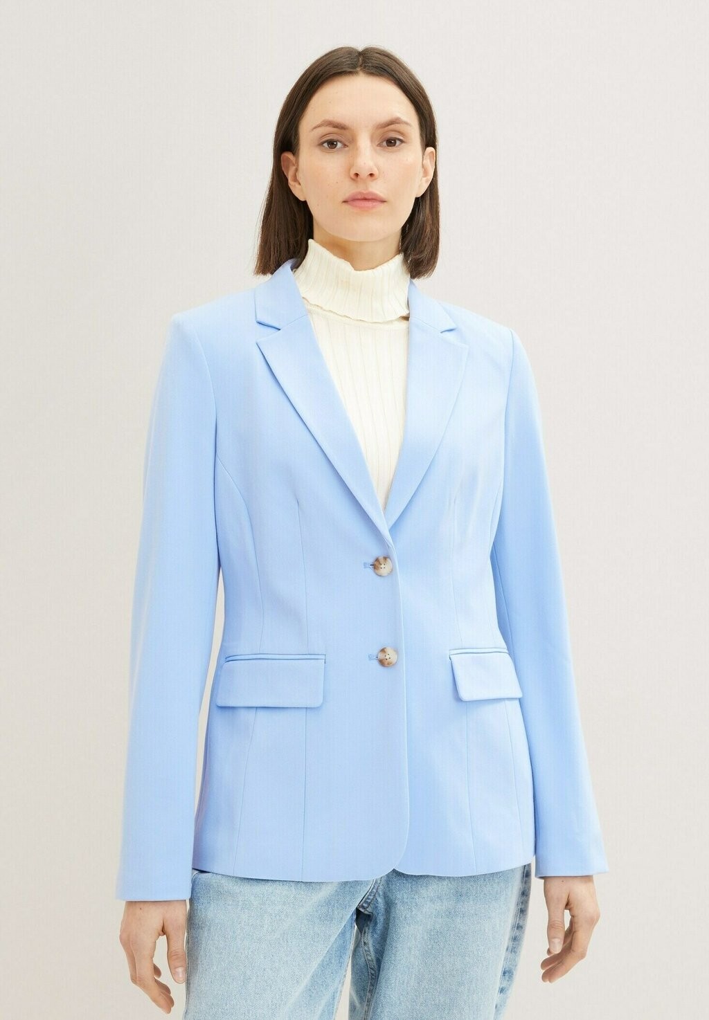 

Блейзер TOM TAILOR ФАРБИГЕР, цвет dreamy blue