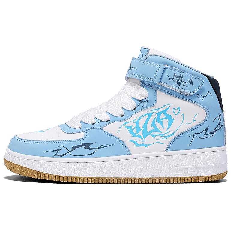 

Кроссовки HLA JEANS Skateboarding Shoes Unisex High-top, белый