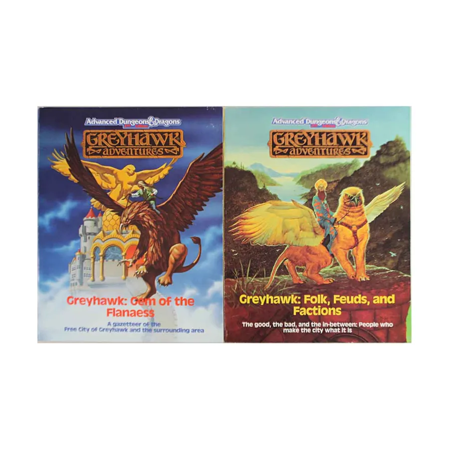 

City of Greyhawk - Books Only!, Greyhawk (TSR), мягкая обложка
