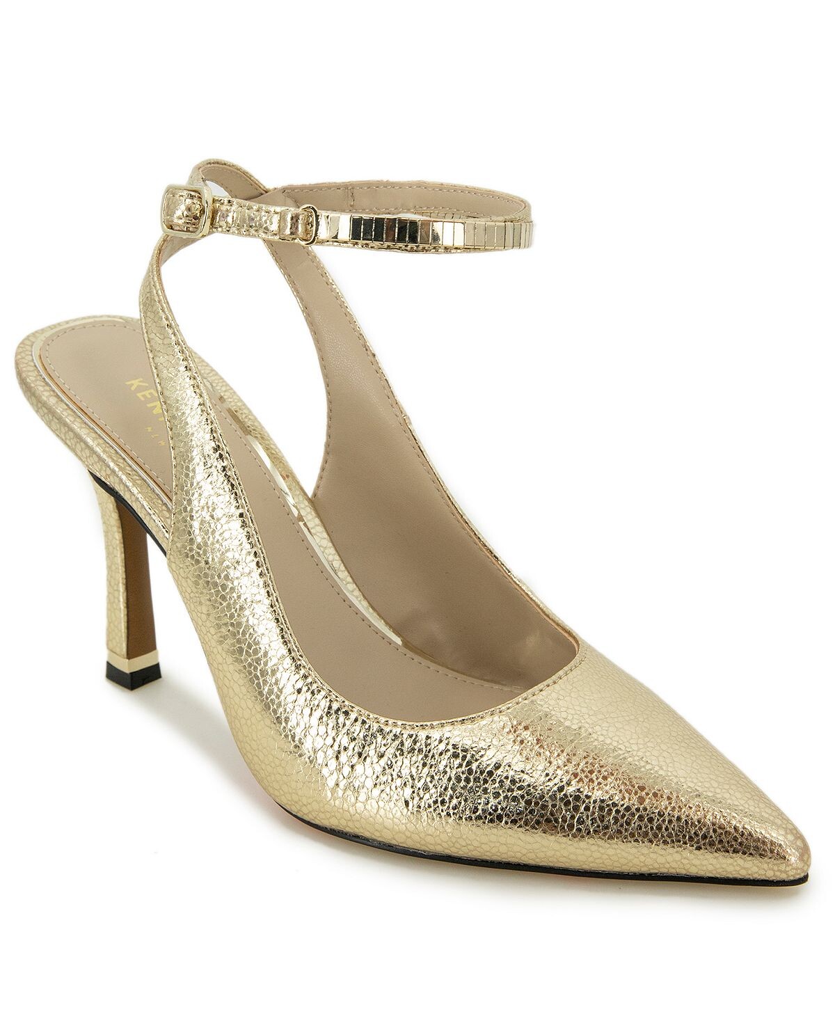 

Женские туфли Romi с ремешком на щиколотке и цепочкой Kenneth Cole New York, золотой