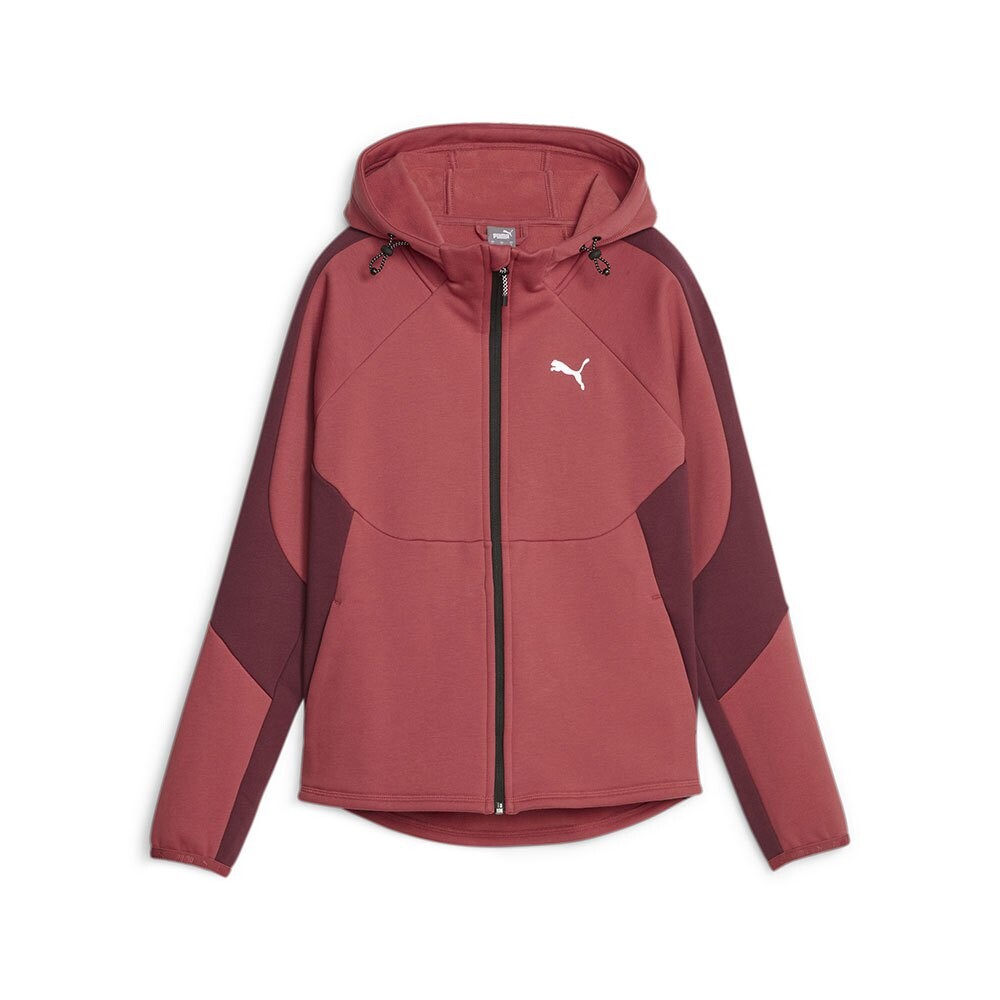 

Толстовка Puma Evostripe Winterized Full Zip, красный
