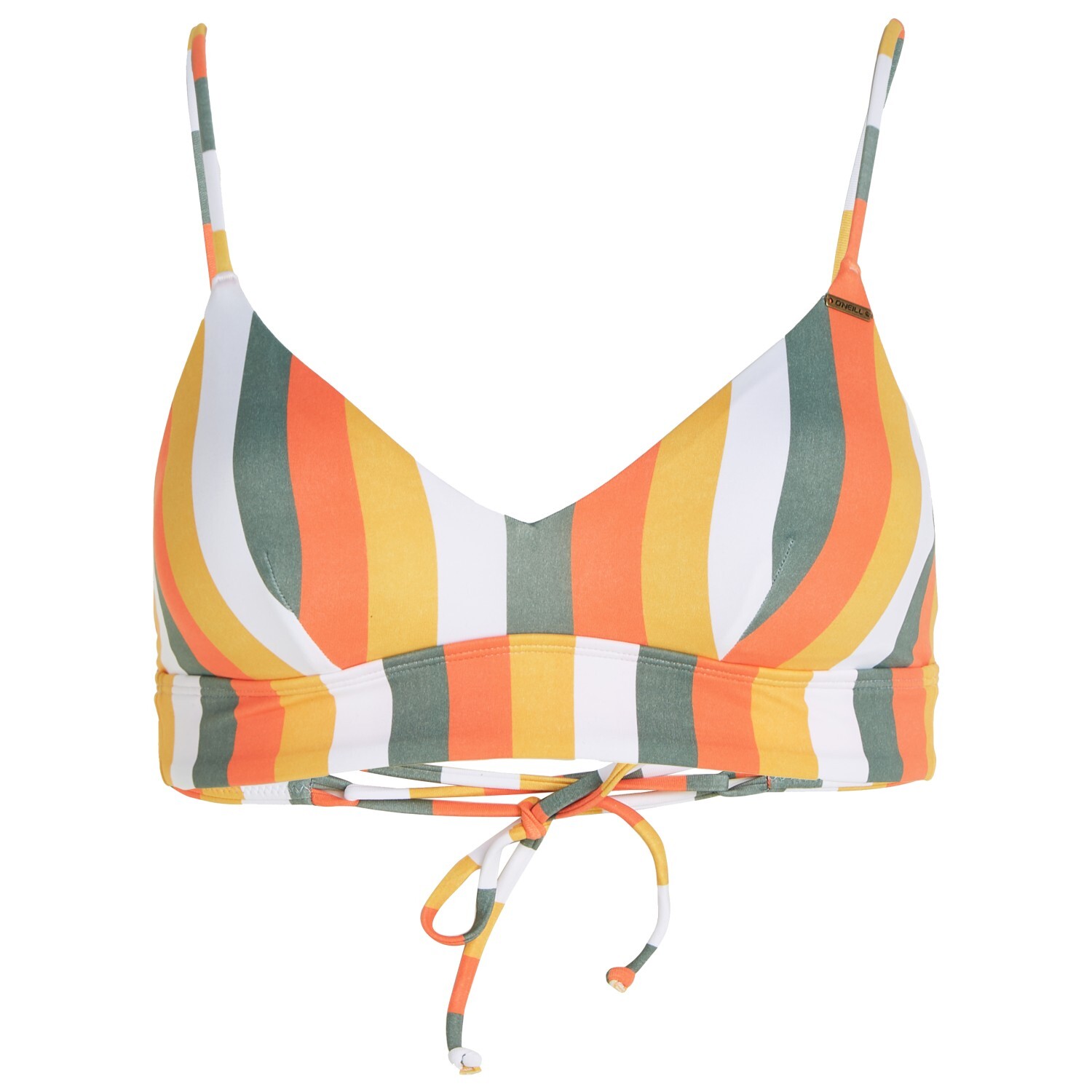 

Верх бикини O'Neill Women's Wave Top, цвет Orange Multistripe