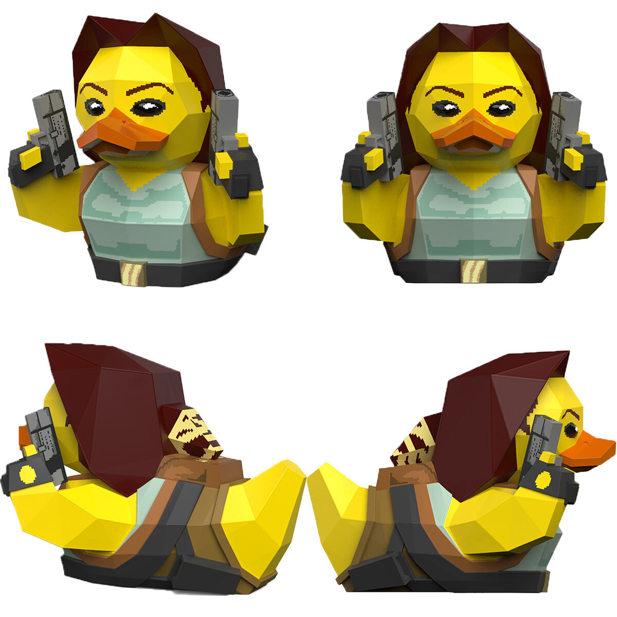 

TUBBZ HASBRO DUCK Официальная серия фигурок утки в подарок Tomb Raider - Лара Крофт