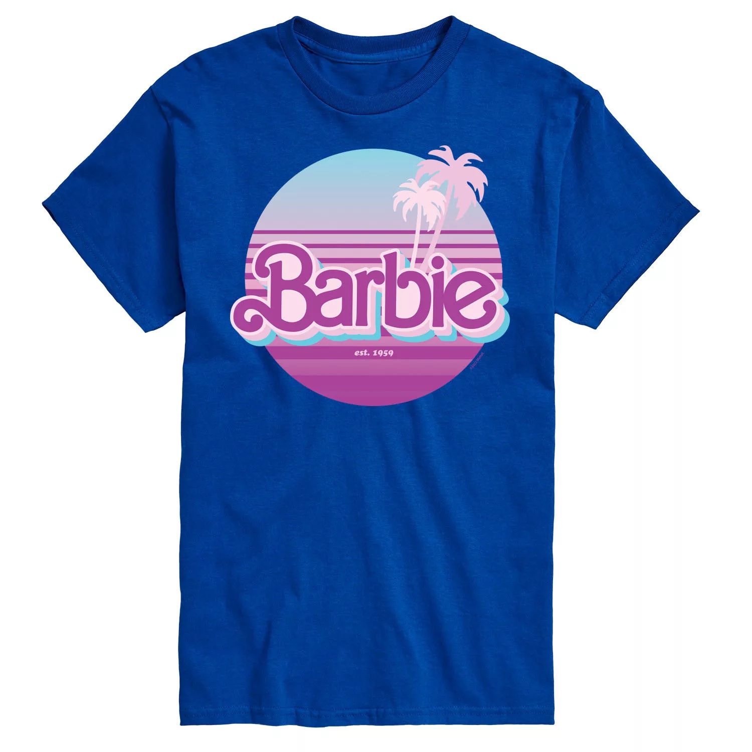 Летняя футболка с рисунком Big & Tall Dream Barbie, синий