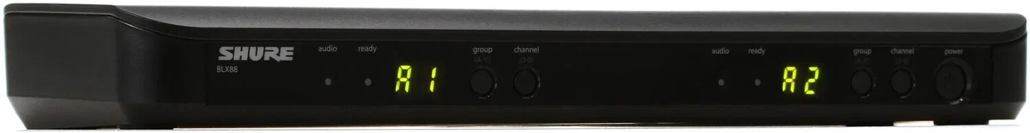

Двухканальный беспроводной приемник Shure BLX88 — диапазон J11