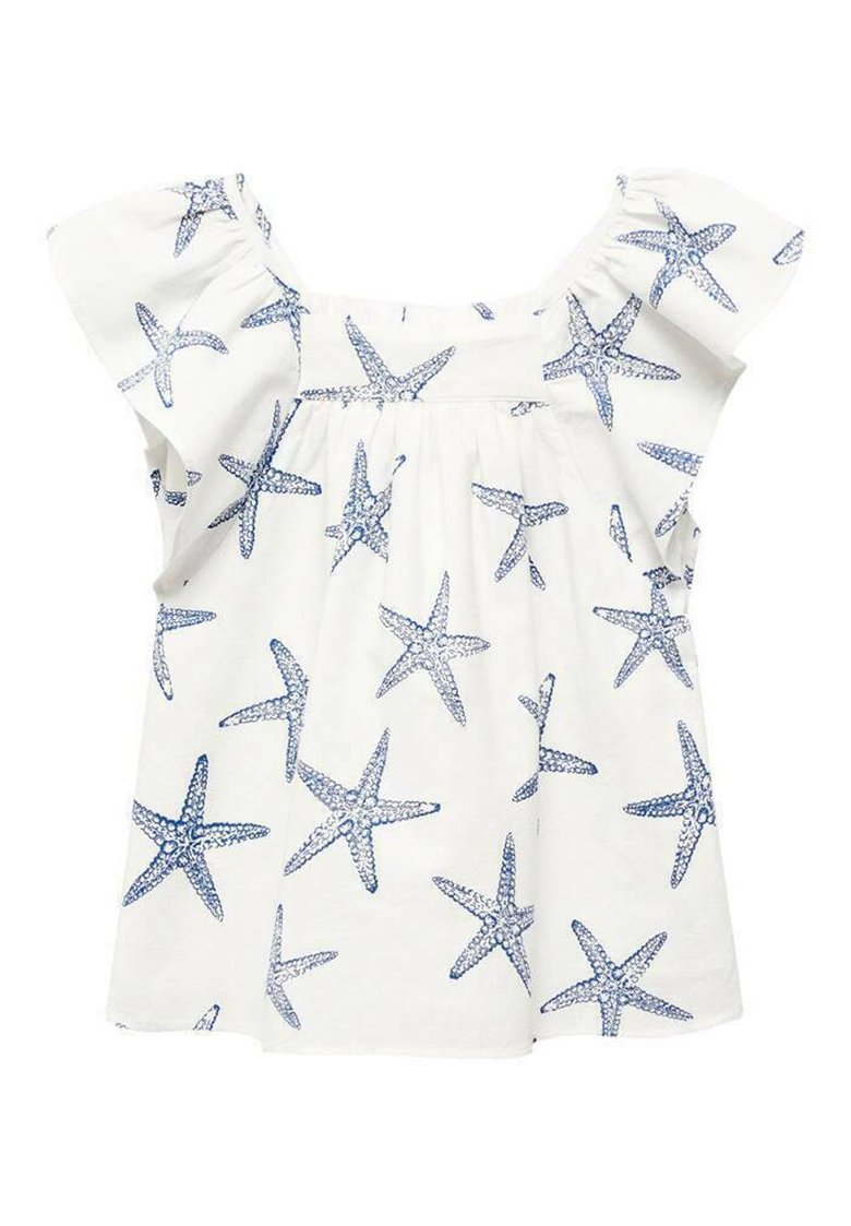 

Блуза STARS Mango Kids, цвет off white