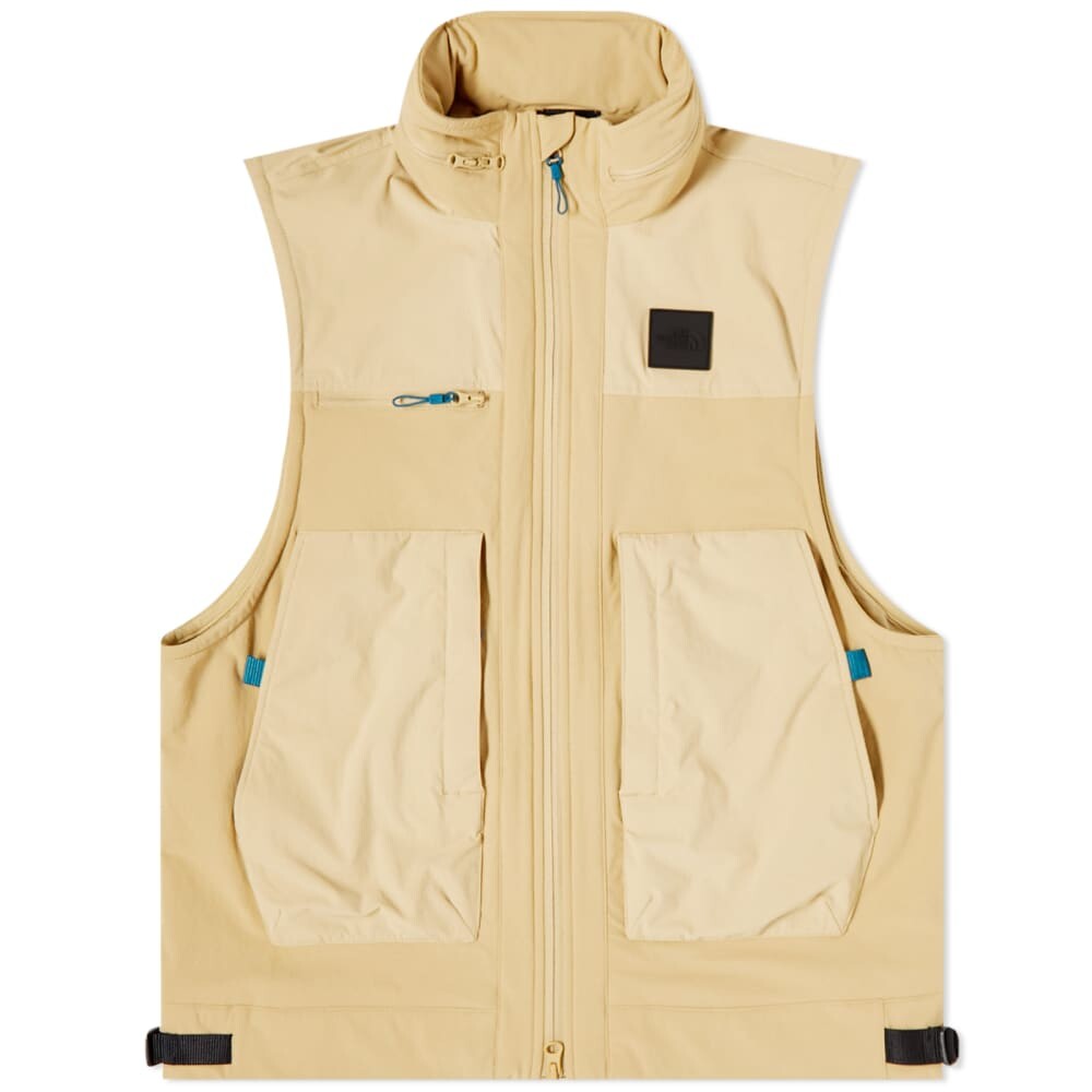 

Ветрозащитный жилет с капюшоном The North Face, хаки