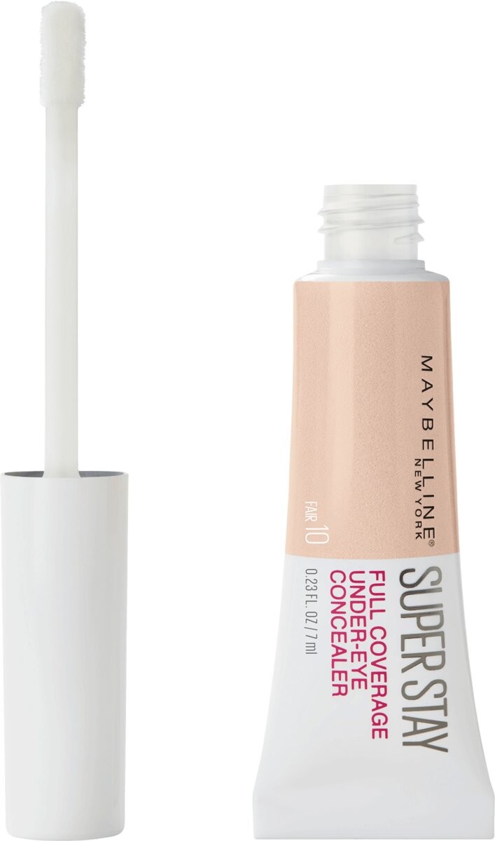 

Maybelline, Super Stay Full Coverage, консилер для глаз 10 Fair, 6 мл