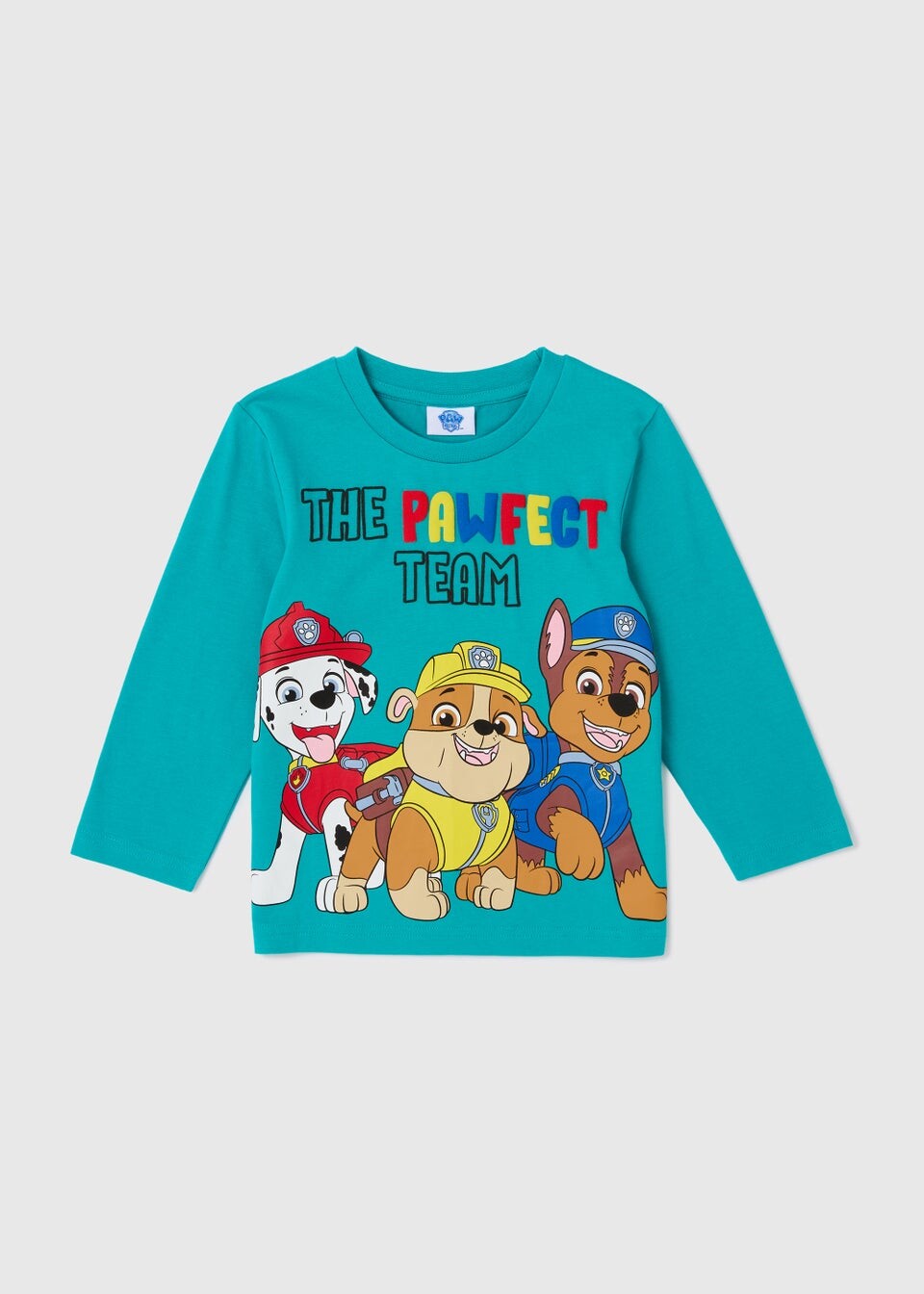 

Детская футболка с длинными рукавами и принтом Paw Patrol (9 мес.–6 лет)