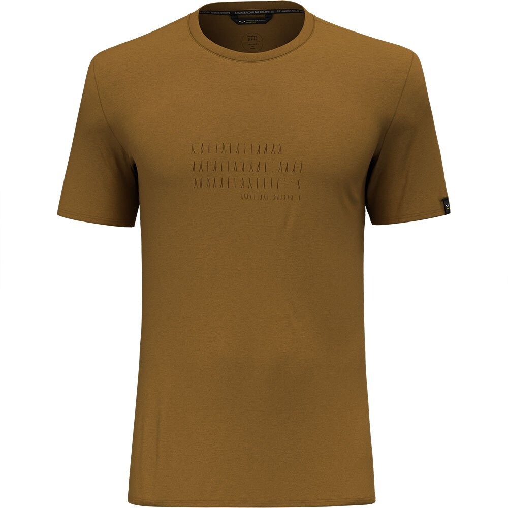 

Футболка Salewa Pure Box Dry, коричневый