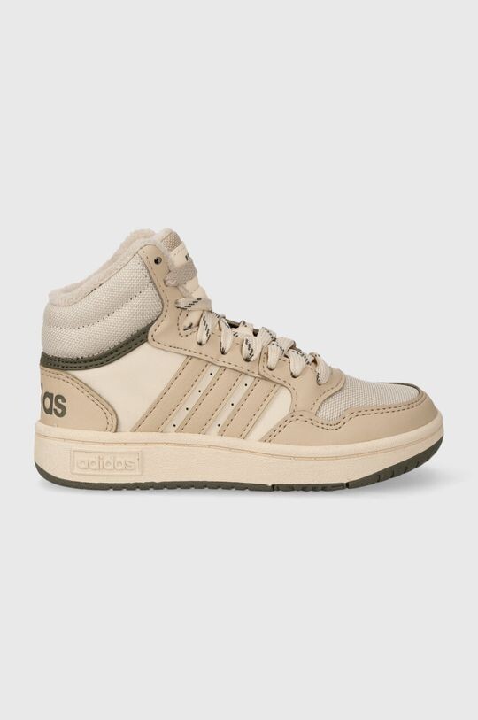 

Детские кроссовки HOOPS MID 3.0 K adidas Originals, бежевый