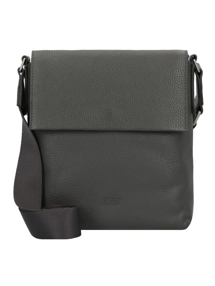 

Сумка через плечо Jost Leder 23 cm, цвет mid grey
