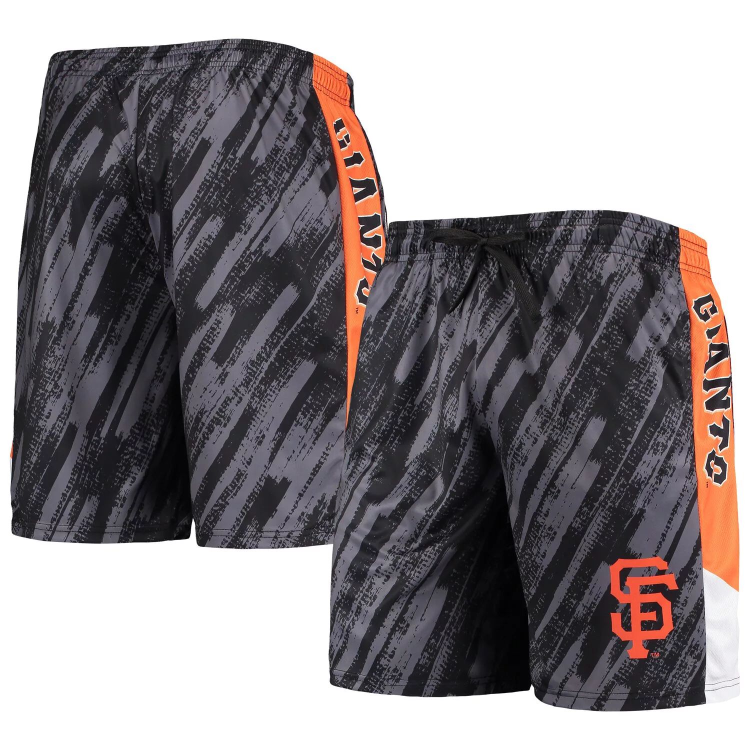 Черные мужские статические шорты FOCO San Francisco Giants