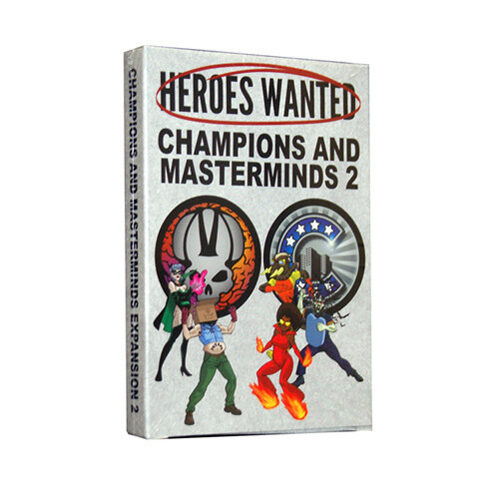 Настольная игра Heroes Wanted: Champions & Masterminds 2 Expansion Action Phase Games