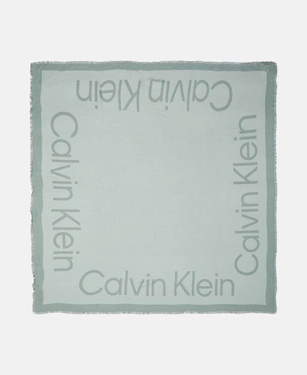 

Квадратный шарф Calvin Klein, мятный