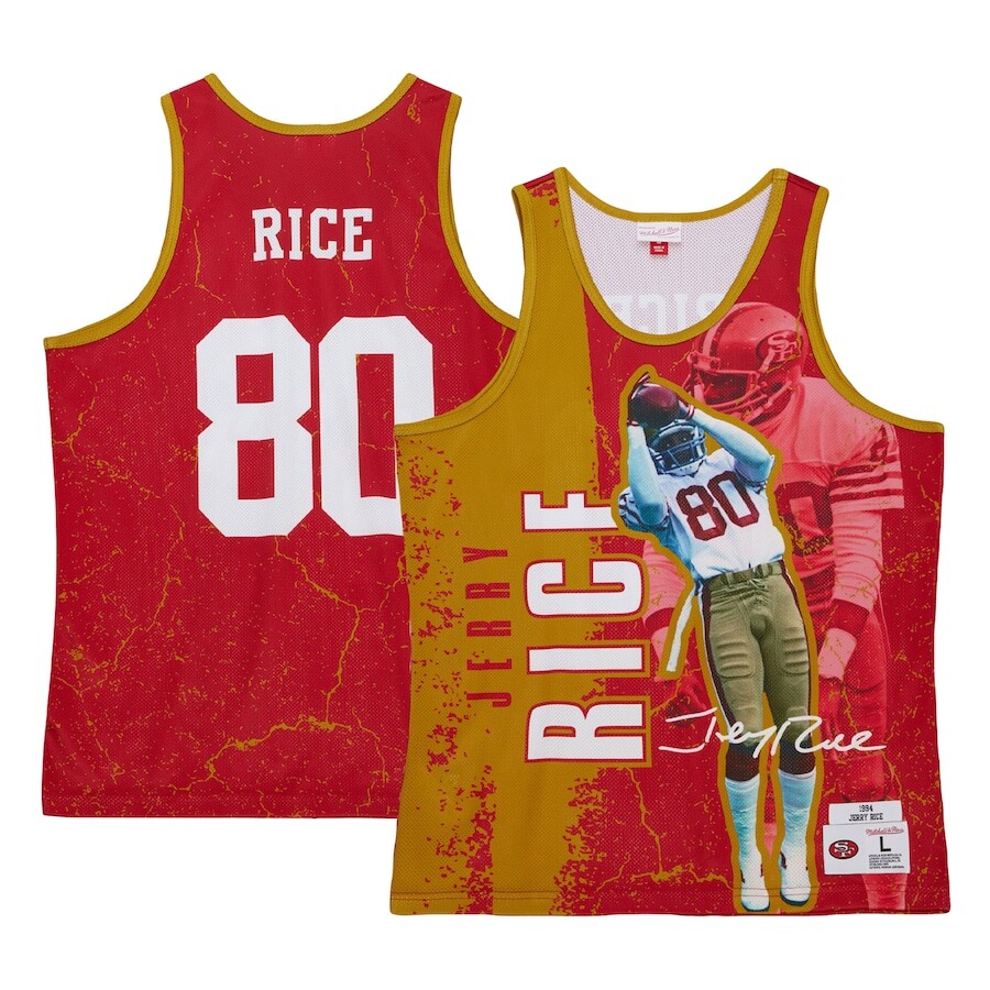 

Майка Mitchell & Ness San Francisco 49Ers, алый
