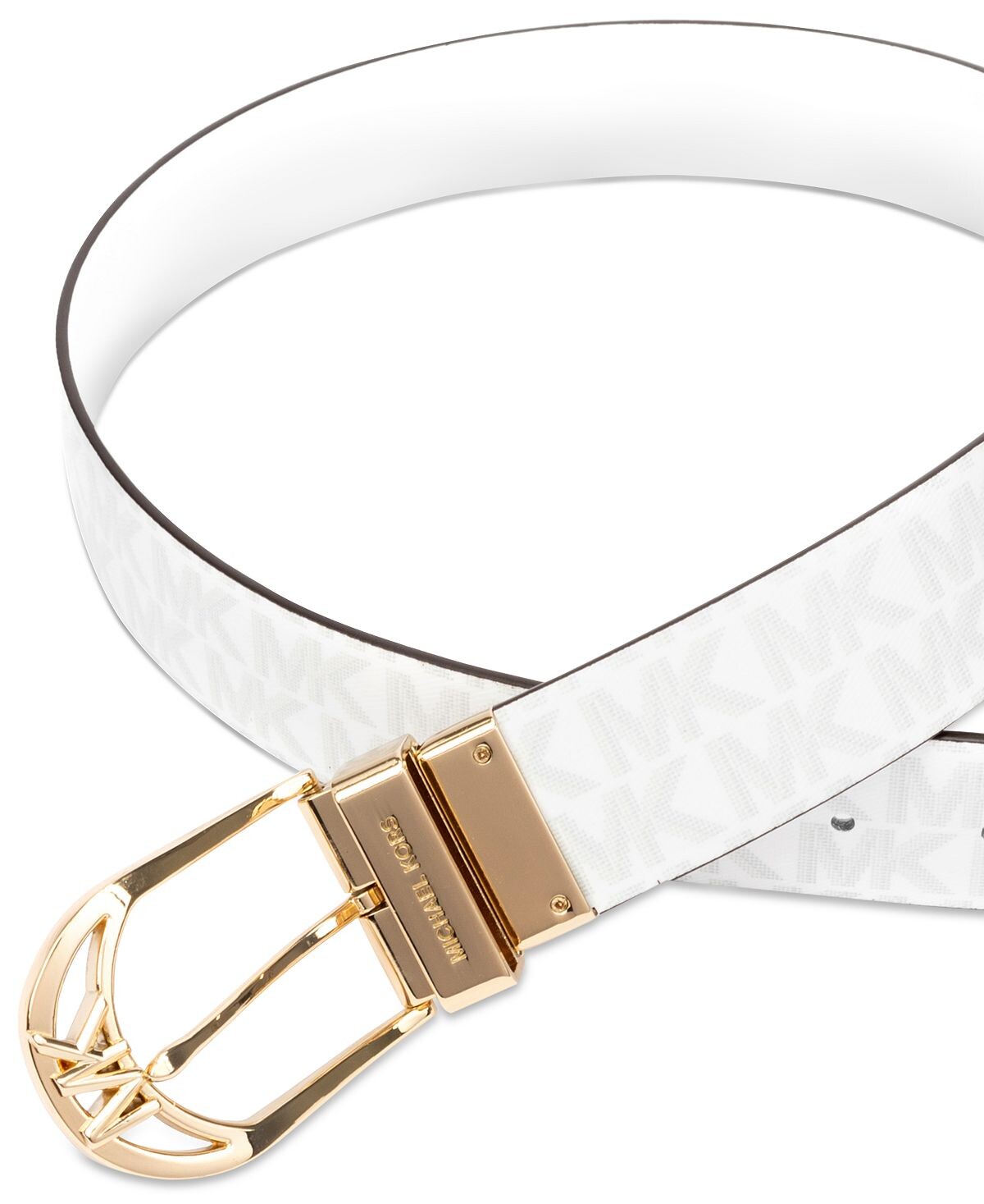 

Женский двусторонний ремень с логотипом Michael Kors