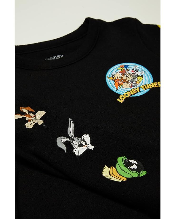 

Свитер Chaser Looney Toons Logo Pullover, реальный черный
