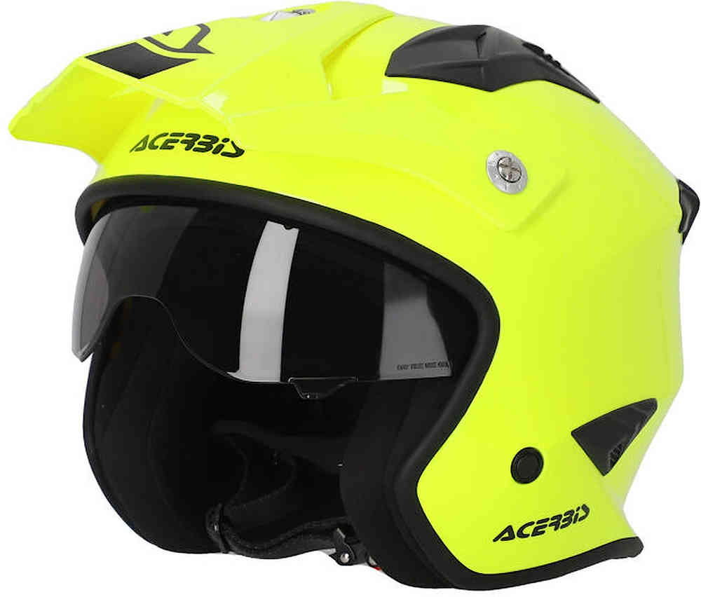 Солидный реактивный шлем Aria 2023 Acerbis, желтый