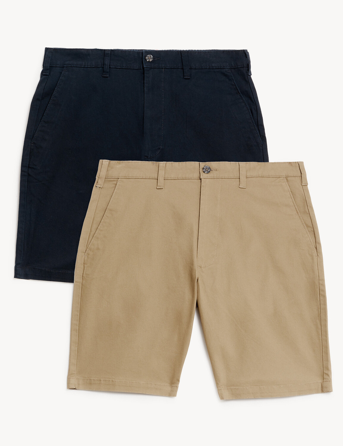 

2 шт. эластичных шорт чинос Marks & Spencer