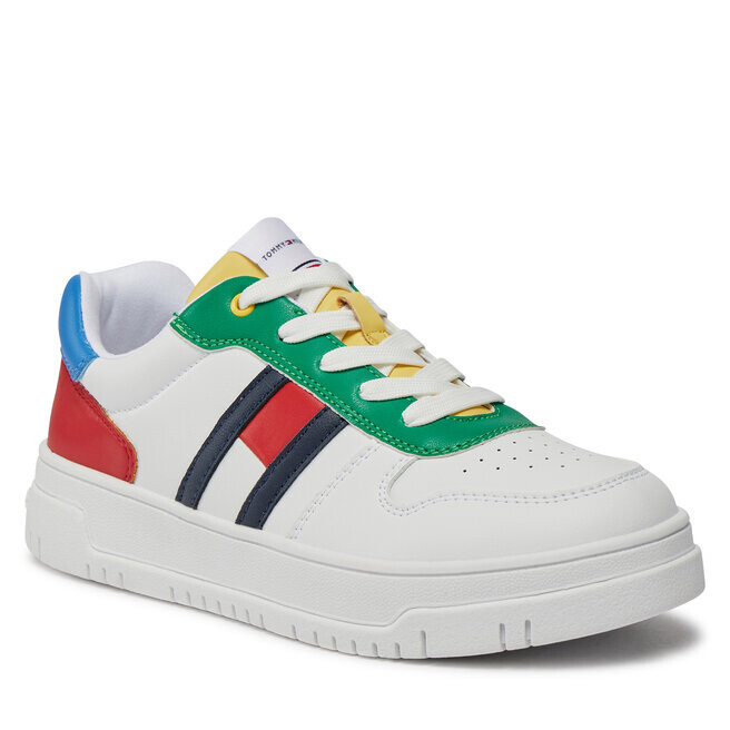 

Кроссовки Tommy Hilfiger FlagLow Cut, белый