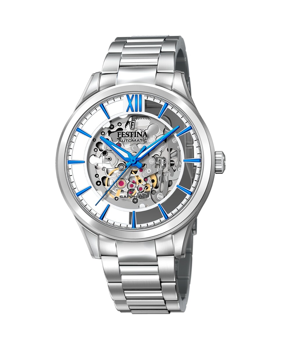 

Мужские часы F20630/2 из серебристой стали Festina, серебро