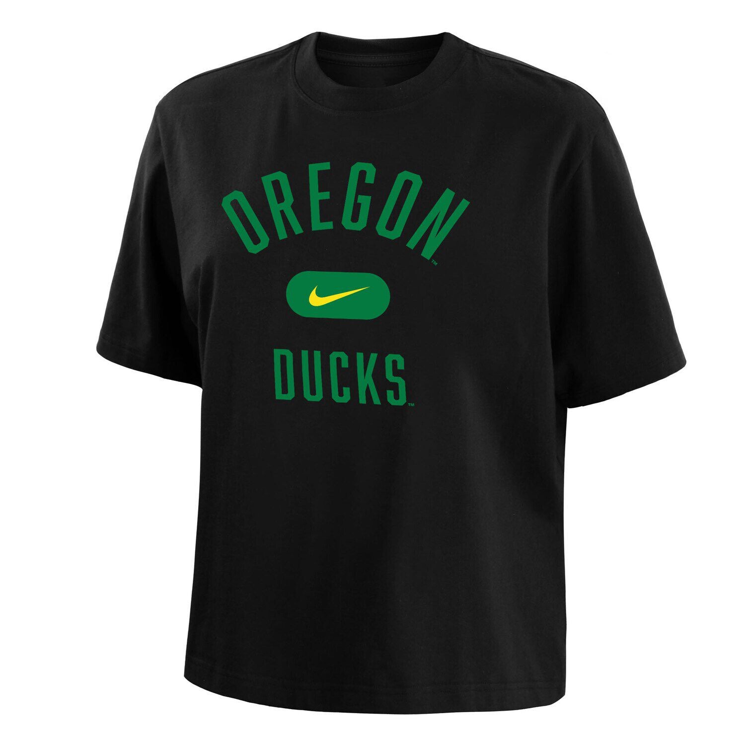 

Женская футболка свободного кроя Nike Oregon Ducks Clean Team Black Nike