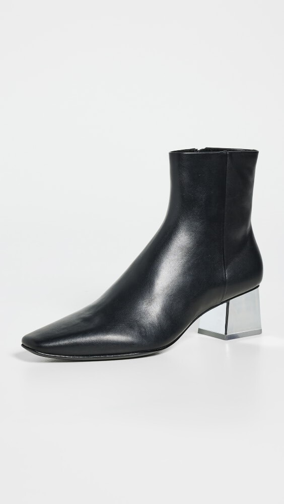 

Ботинки SIMKHAI Ryder Leather Square Toe Ankle, черный
