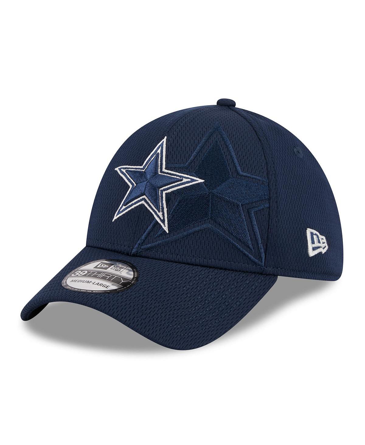 

Мужская темно-синяя шляпа Dallas Cowboys Tonal Hit 39THIRTY Flex Hat New Era