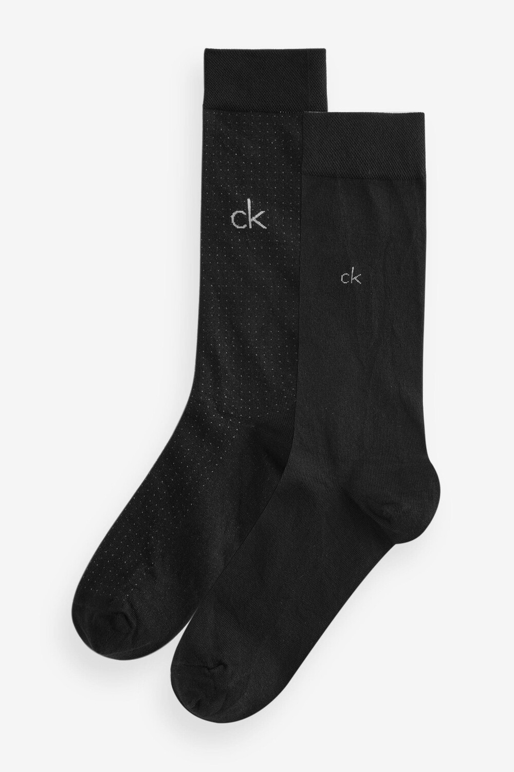 

Мужские носки с захватом, 2 упаковки Calvin Klein, черный