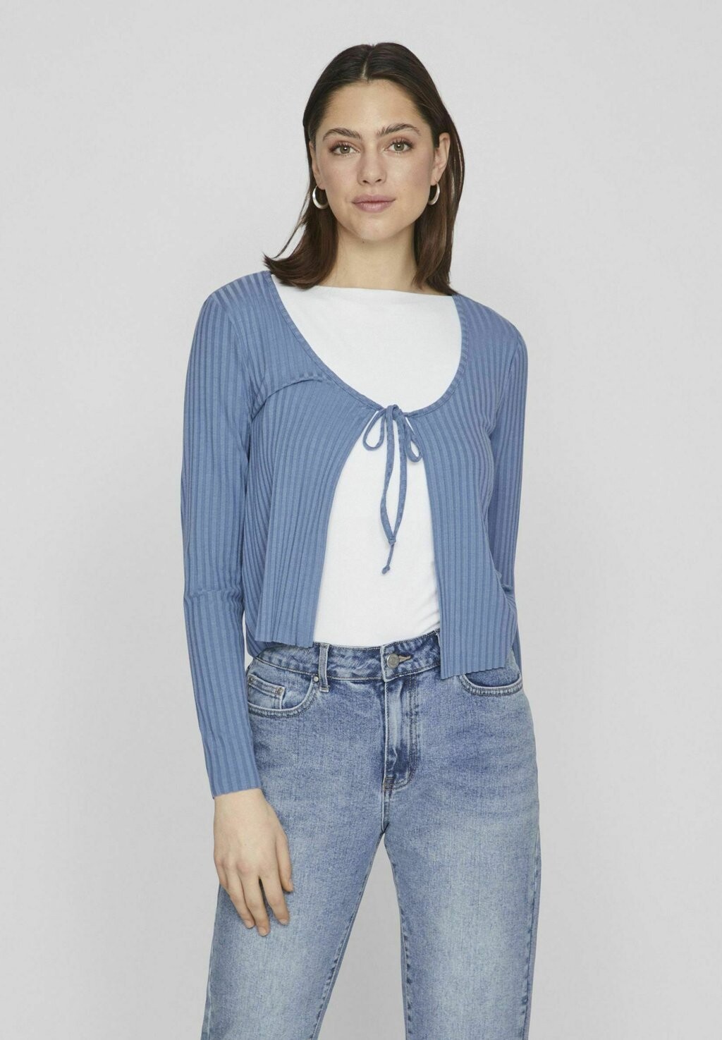 

Кардиган BINDEVERSCHLUSS VILA, цвет coronet blue