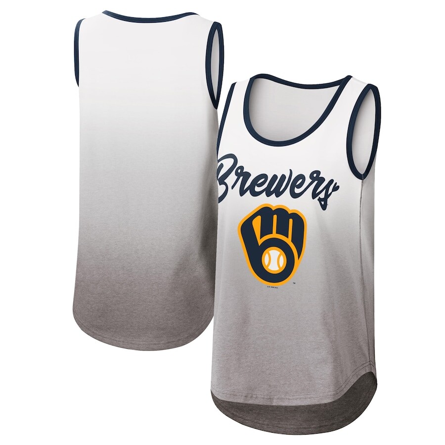 

Топ G-III 4Her by Carl Banks Milwaukee Brewers, белый