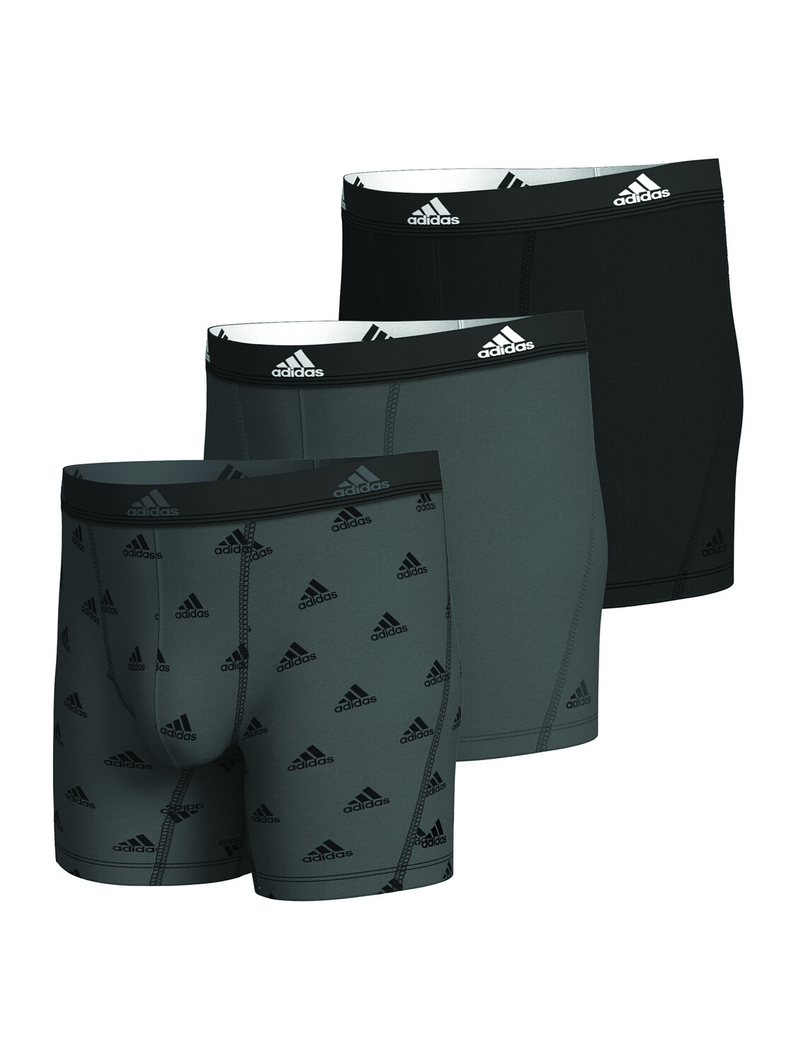 

Боксеры adidas Trunk Active Flex Cotton, цвет schwarz, grau