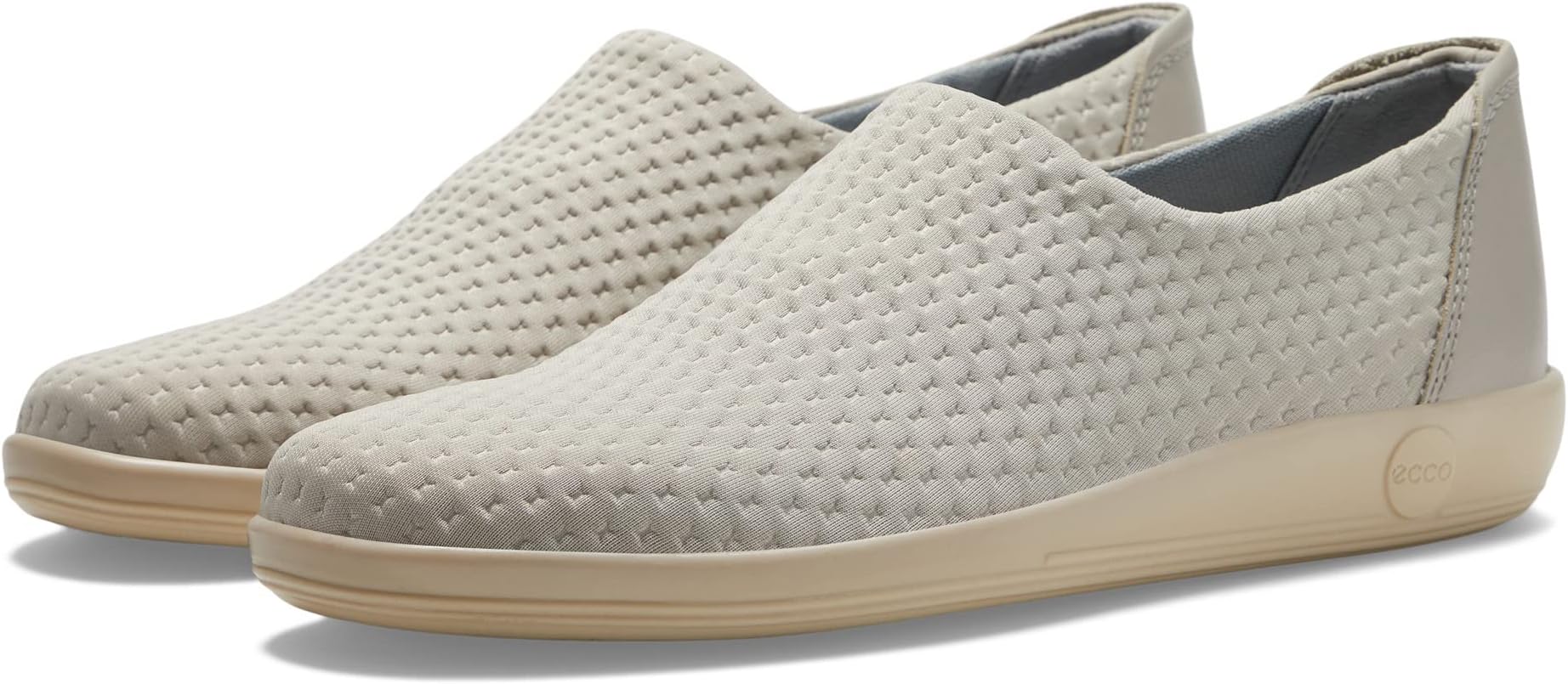 

Кроссовки Soft 2.0 Slip-On Sneaker ECCO, цвет Gravel/Gravel