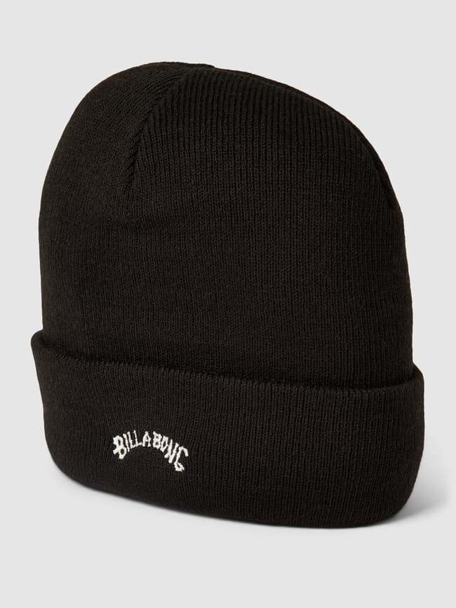 

Шапка с пришивной этикеткой модель "АРКА" Billabong, черный