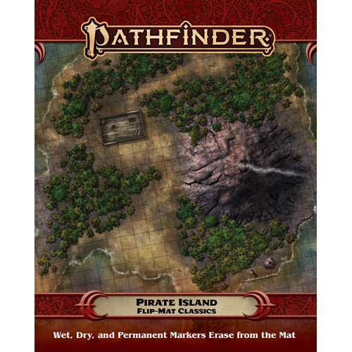 

Ролевая игра Paizo Publishing Pathfinder 2E RPG: Flip-Mat Classics - Pirate Island