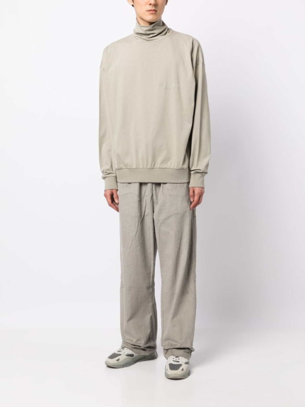 

FEAR OF GOD ESSENTIALS толстовка Essentials с высоким воротником, серый