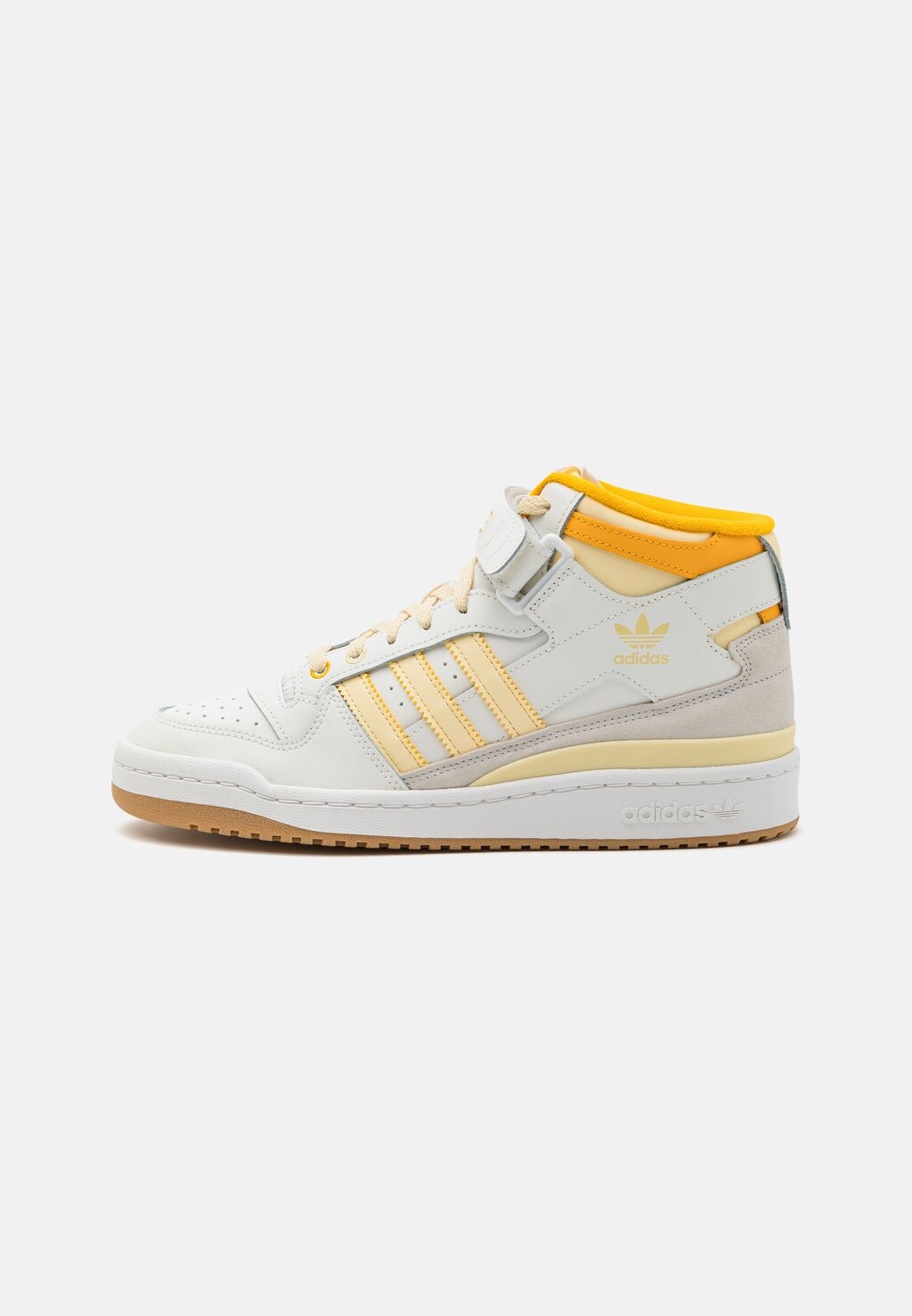 

Высокие кеды FORUM MID UNISEX adidas Originals, облачно-белый/экипаж-желтый