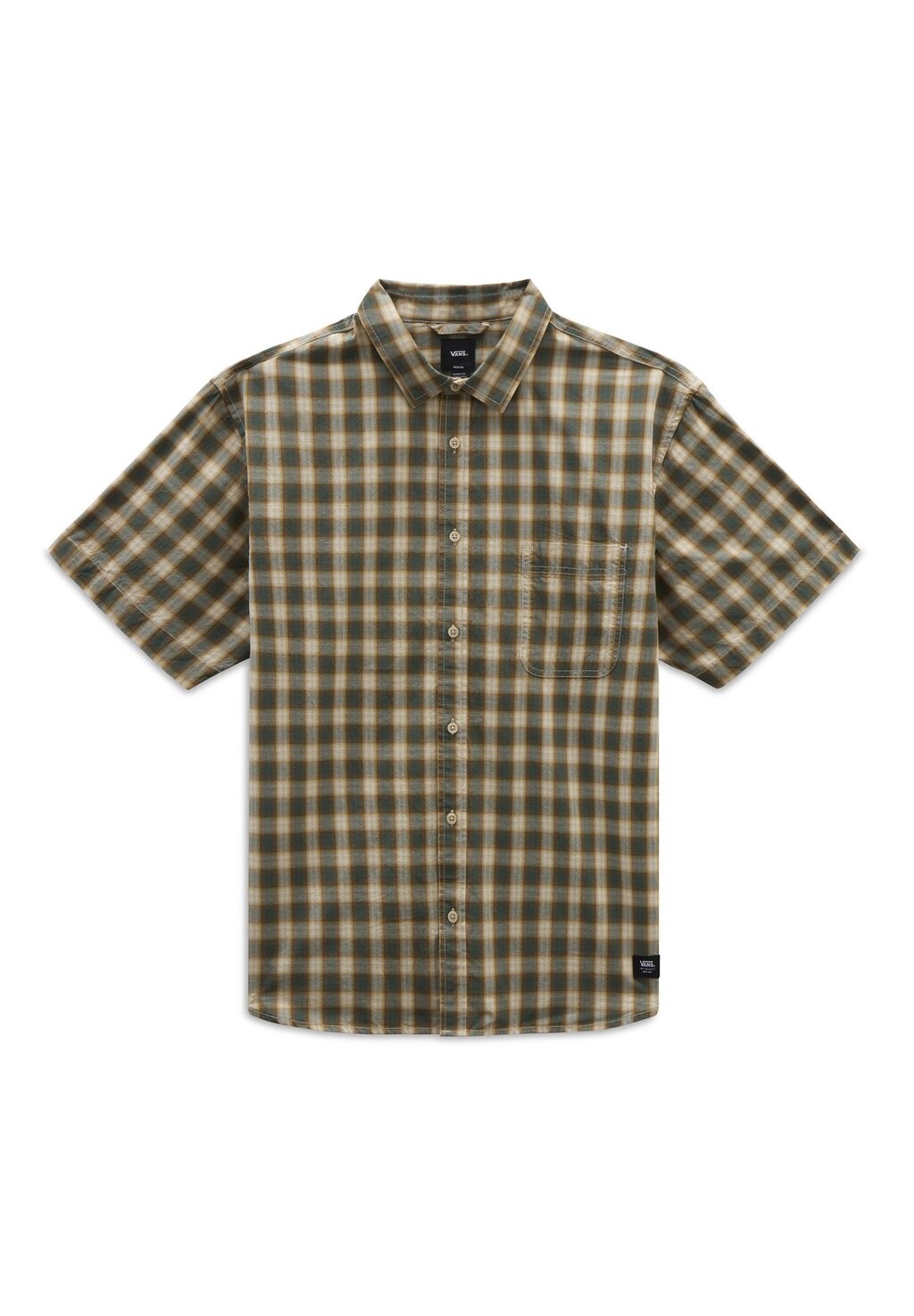 

Рубашка Hadley Vans, цвет oatmealbistro green
