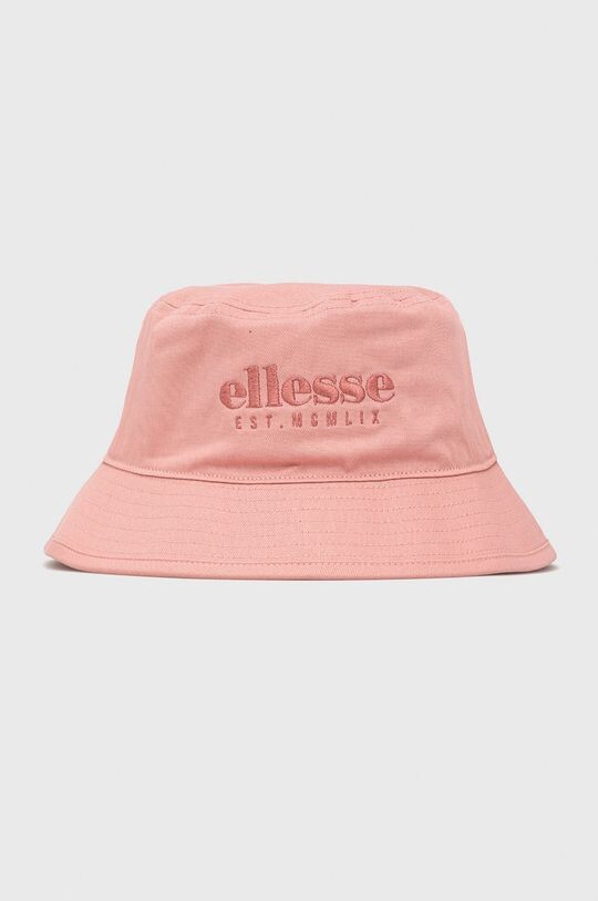 

Хлопковая шляпа Ellesse, розовый