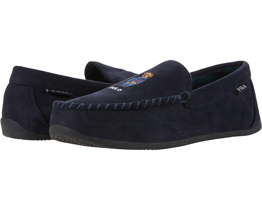 

Тапочки Polo Ralph Lauren Declan Bear Moccasin Slipper, темно-синий