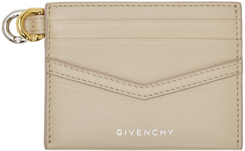 

Бежевый визитница Voyou Natural Givenchy