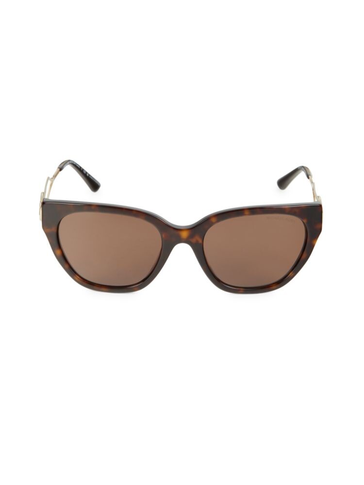 

Прямоугольные солнцезащитные очки 54MM Michael Kors, цвет Dark Tortoise