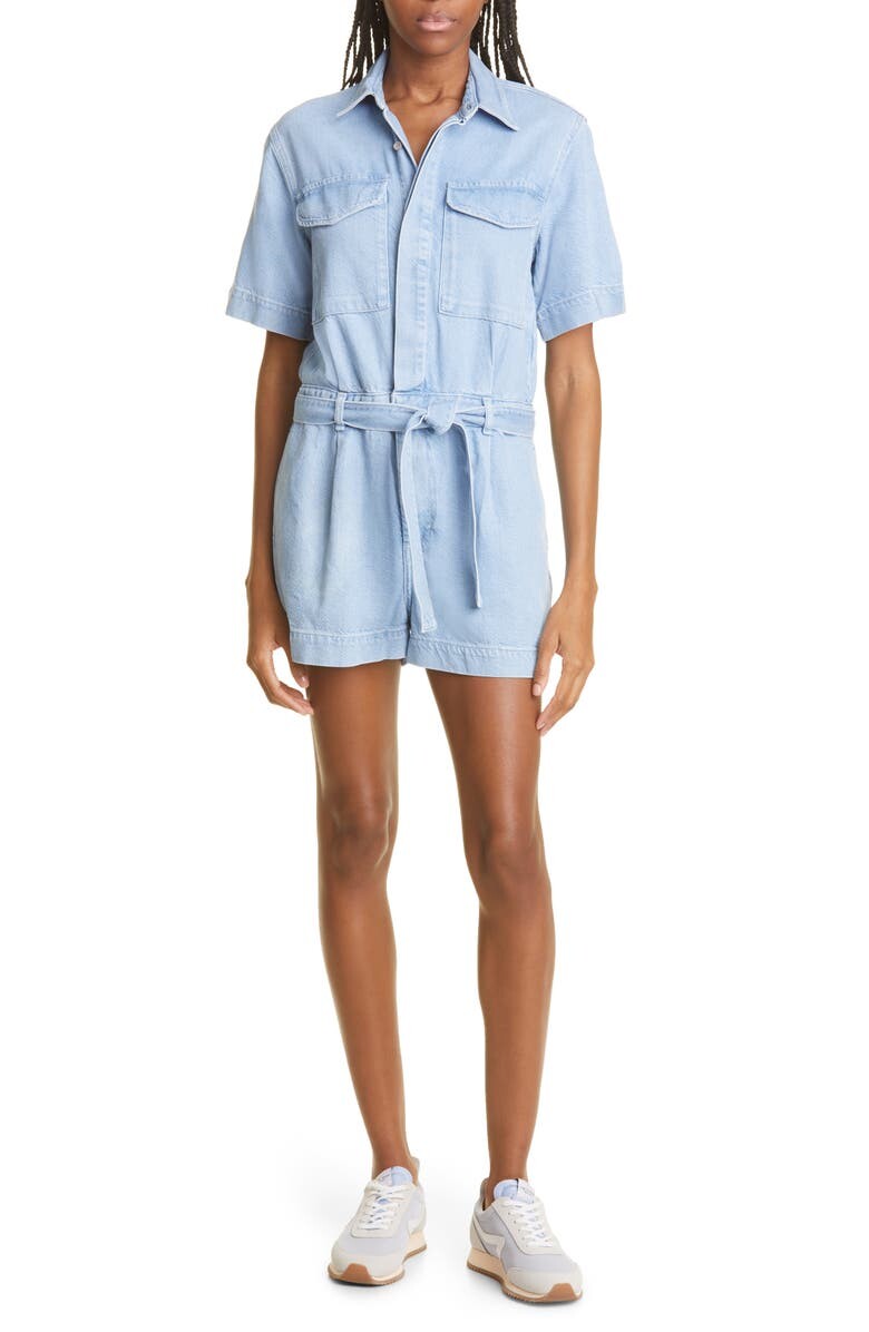 

Джинсовый комбинезон с завязками на талии RAG & BONE