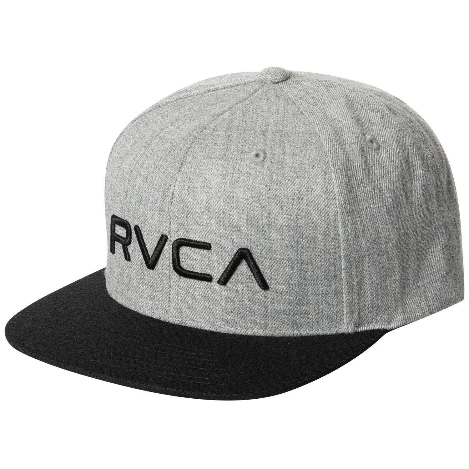 

Кепка RVCA Twill Snapback II, цвет Heather Grey/Black