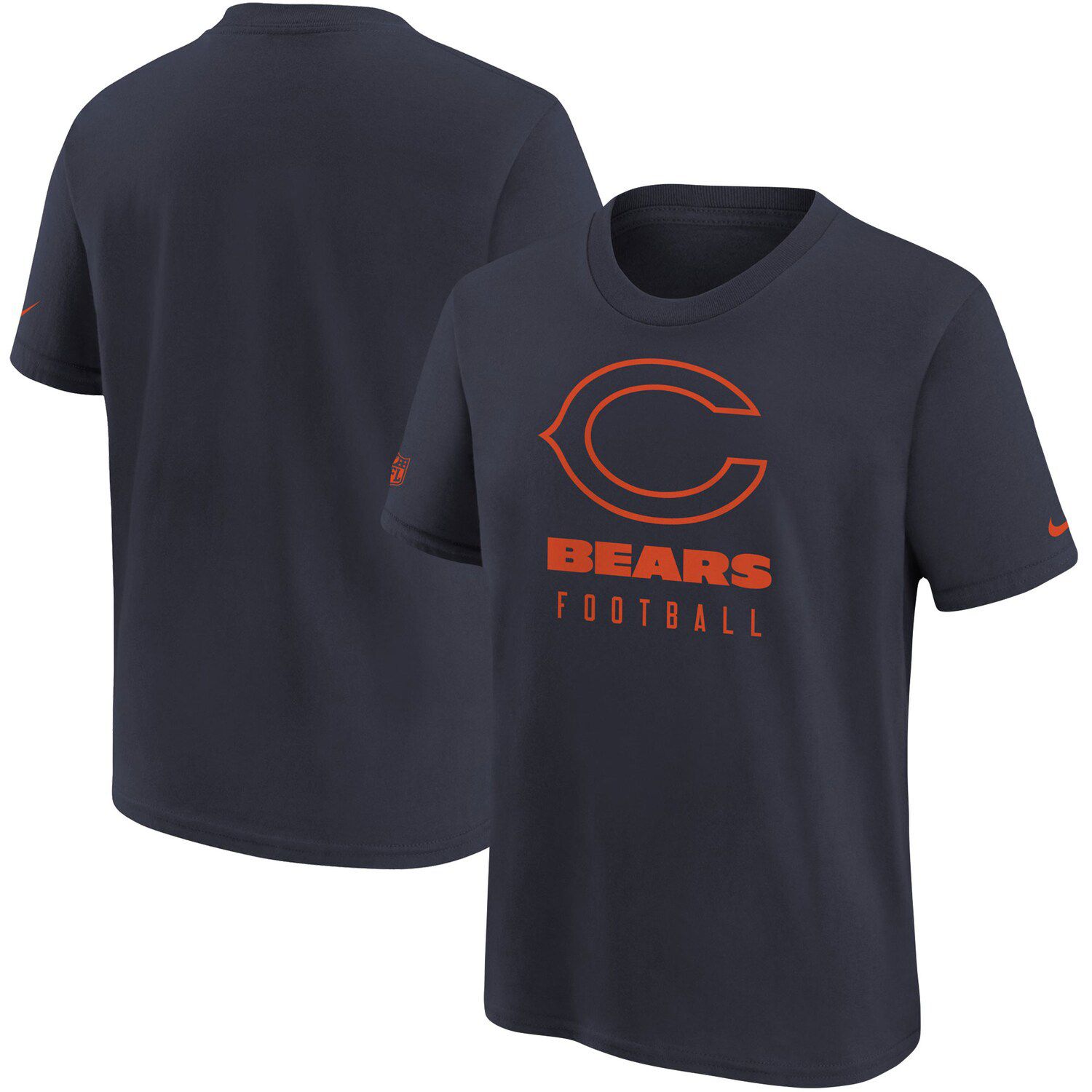 

Молодежная футболка Nike Navy Chicago Bears Sideline Legend Performance Nike