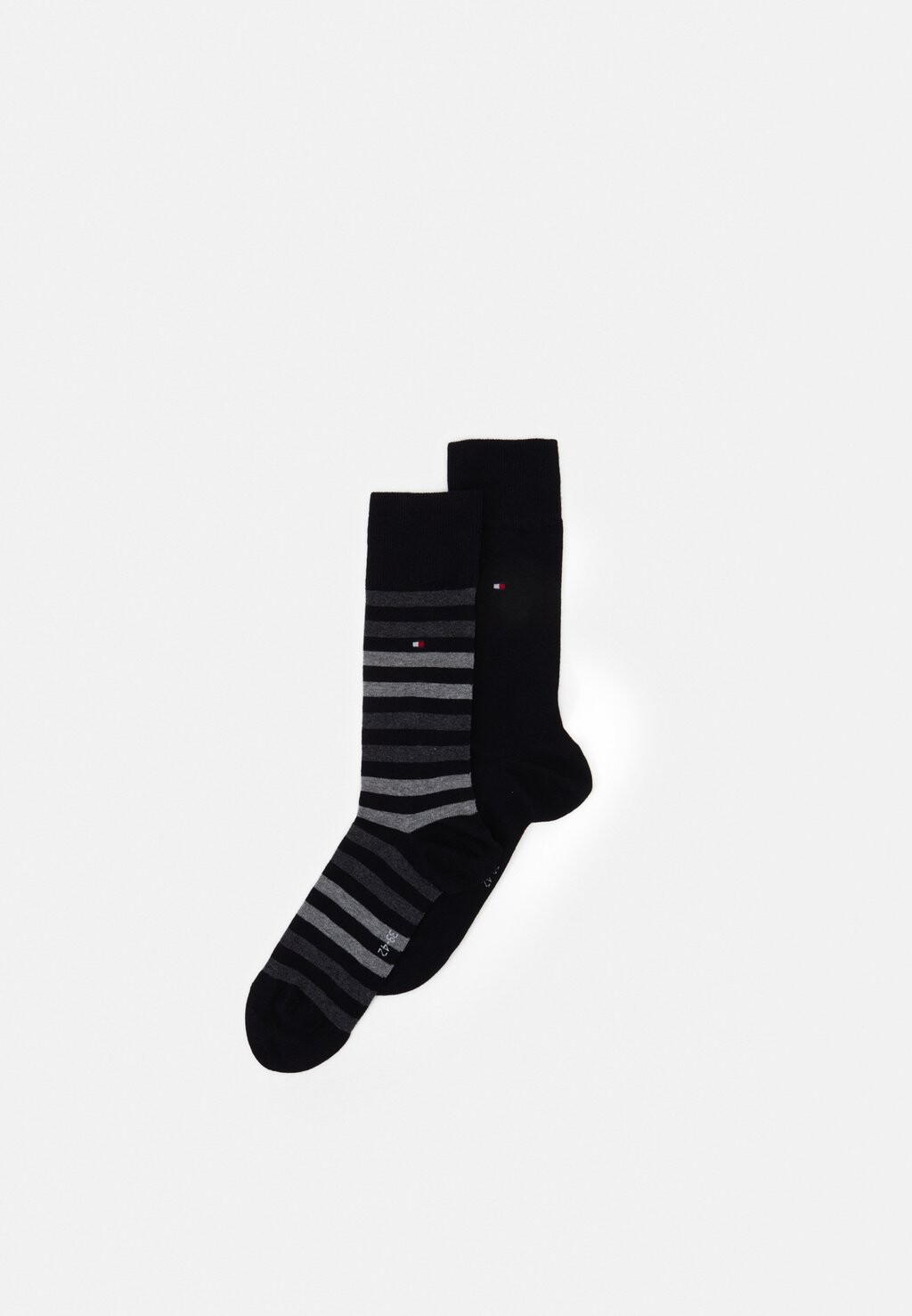 

Носки MEN DUO STRIPE SOCK 2 PACK Tommy Hilfiger, черный