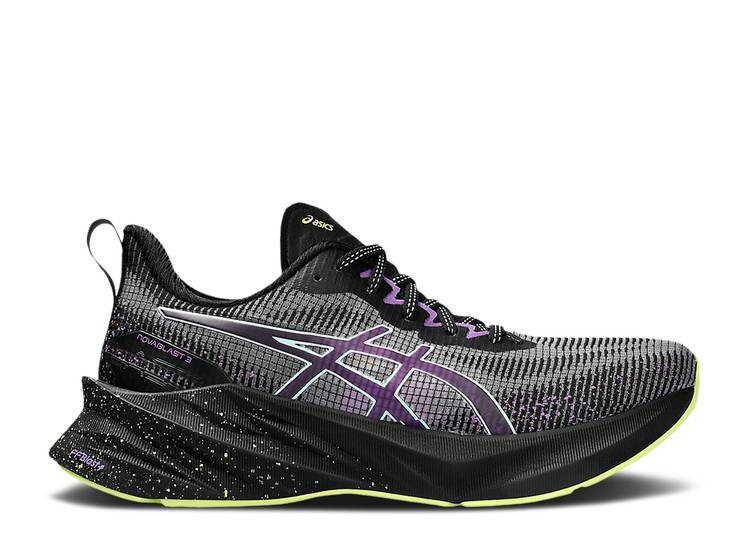 

Кроссовки ASICS WMNS NOVABLAST 3 LE 'BLACK CYBER GRAPE', черный