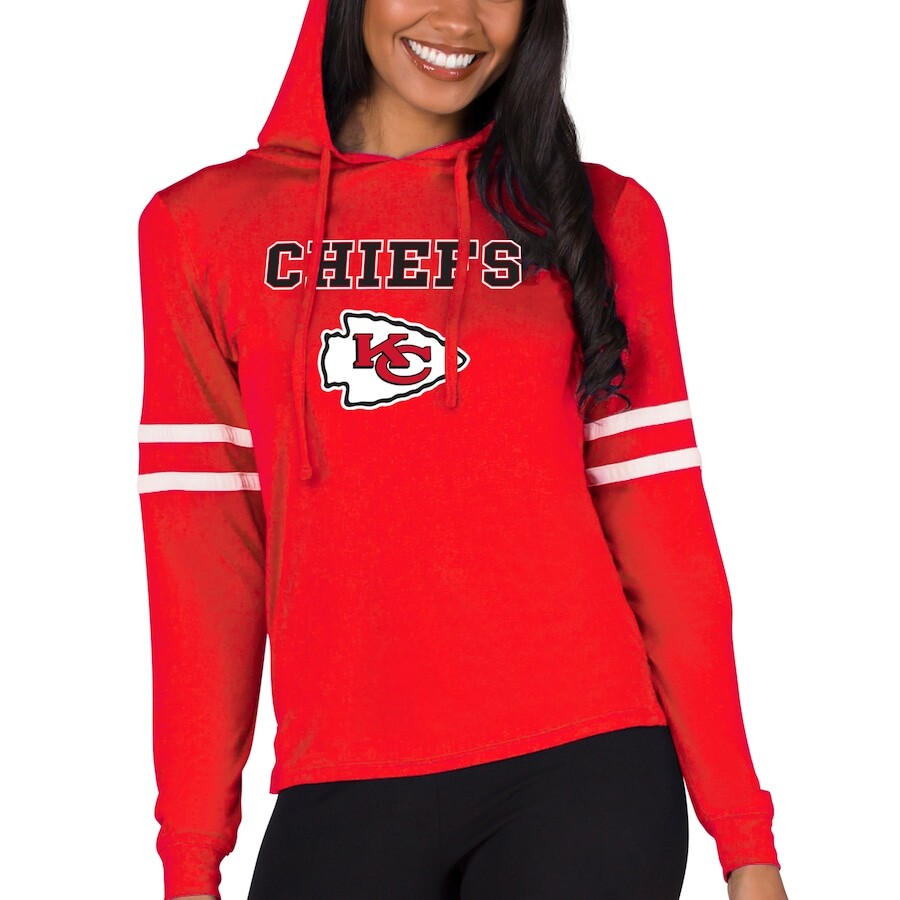 

Футболка с длинным рукавом Concepts Sport Kansas City Chiefs, красный